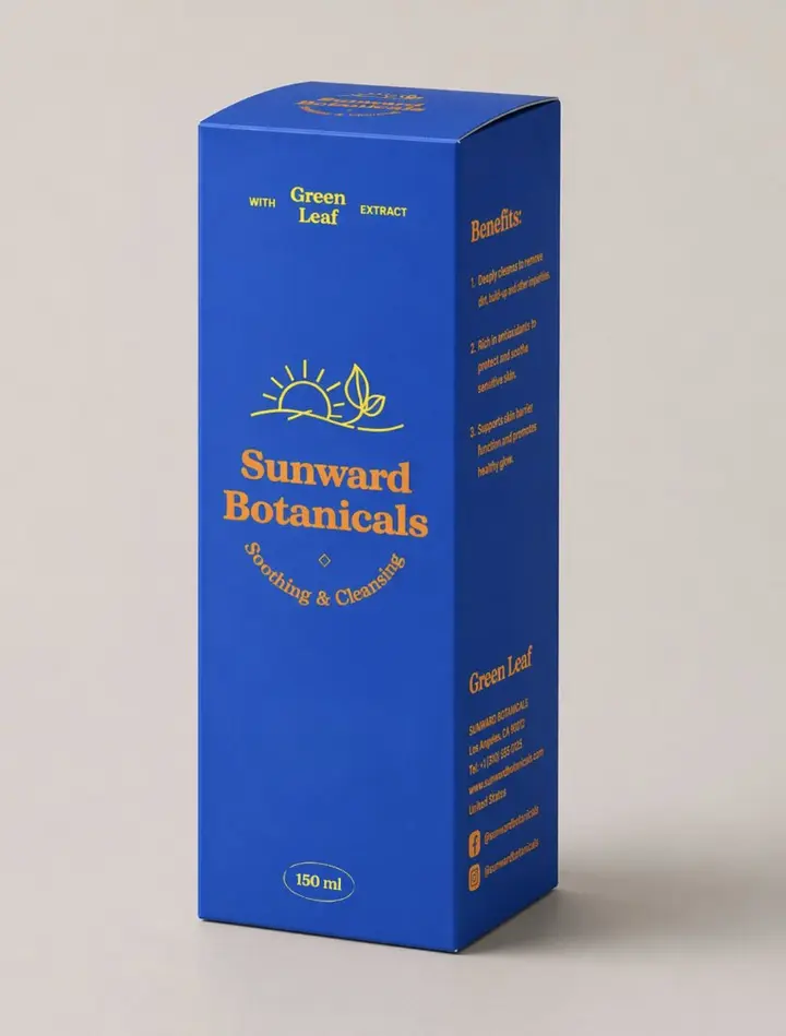 3D Product Box Render